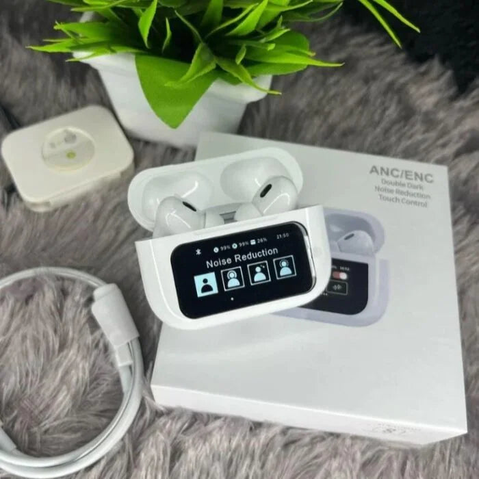 Airpods A9 Pro ANC & ENC Double Dark Noise Reduction