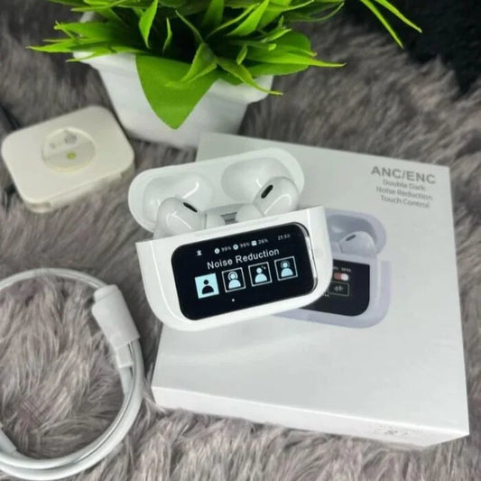 Airpods A9 Pro ANC & ENC Double Dark Noise Reduction